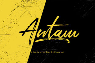 Antam Script: A Handwritten Typeface for Elegant Branding