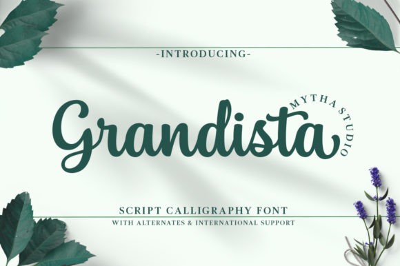Grandista: A Handwritten Font for Elegant Branding