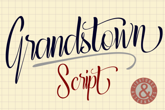 Grandstown Script: A Handwritten Font for Branding