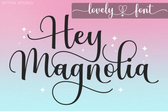 Hey Magnolia: A Handwritten Font for Marketers