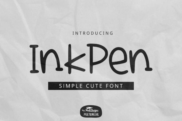 InkPen: A Handwritten Typeface for Editorial Charm