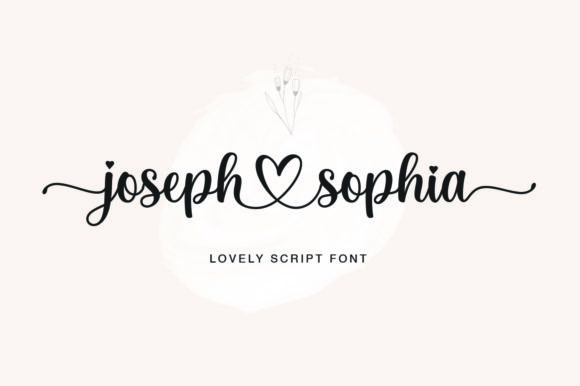 Joseph Sophia Font Review: Elegant Script for Branding