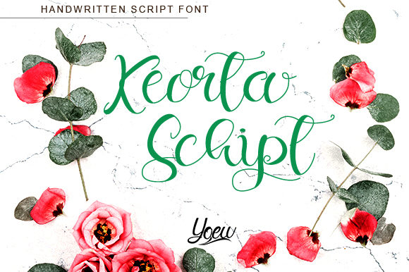 Keorta Script: A Handwritten Font for Branding
