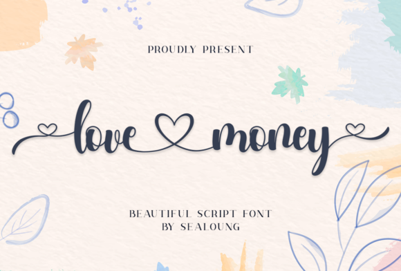 Love Money Font: A Romantic Script for Makers