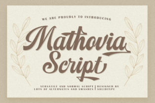 Mathovia Script: A Bold Handwritten Typeface for Editors