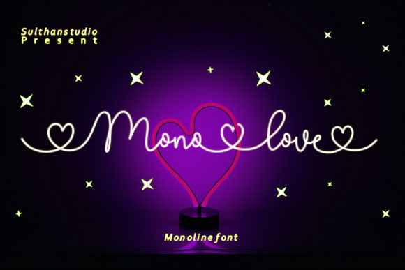 Mono Love: A Sweet Handwritten Font for Modern Branding