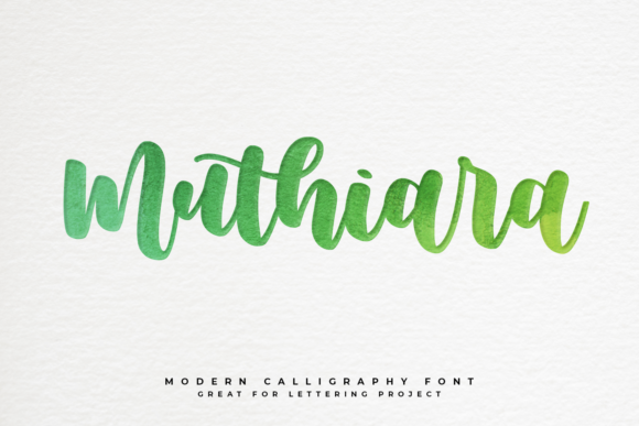 Muthiara: A Timeless Script Font for Authentic Branding
