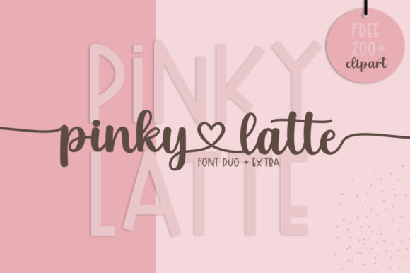 Pinky Latte: The Script Font for Scroll-Stopping Social Content