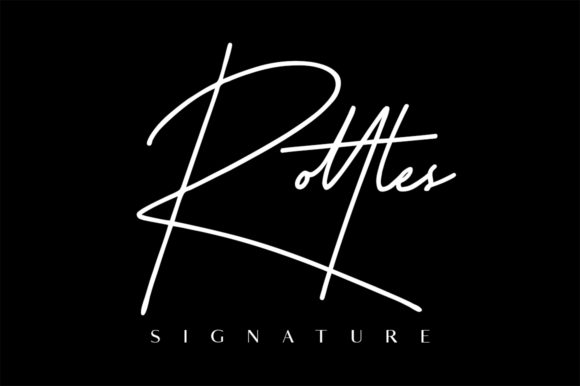 Rottles Signature: A Versatile Typeface for Web Design