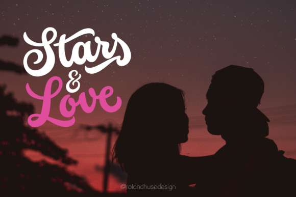 Stars Love: A Bold Script Font for Campaigns