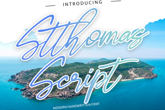 Stthomas Script Font Review for Web Design