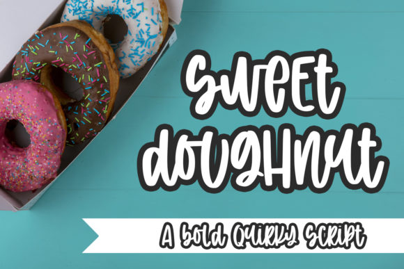 Sweet Doughnut Font: A Playful Typeface for Editorial Joy